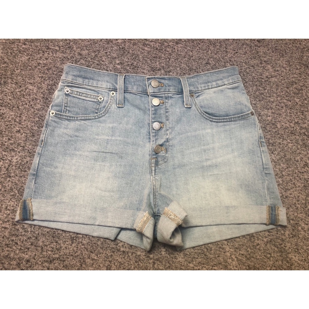 J. Crew Mercantile Light Blue Shorts Size 27